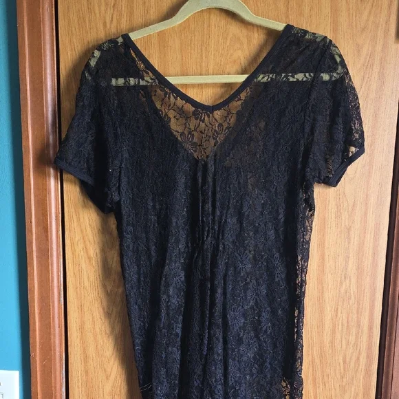 Affliction Black Graphic Fitted Short Sleeve Tee - Picture 2 of 4